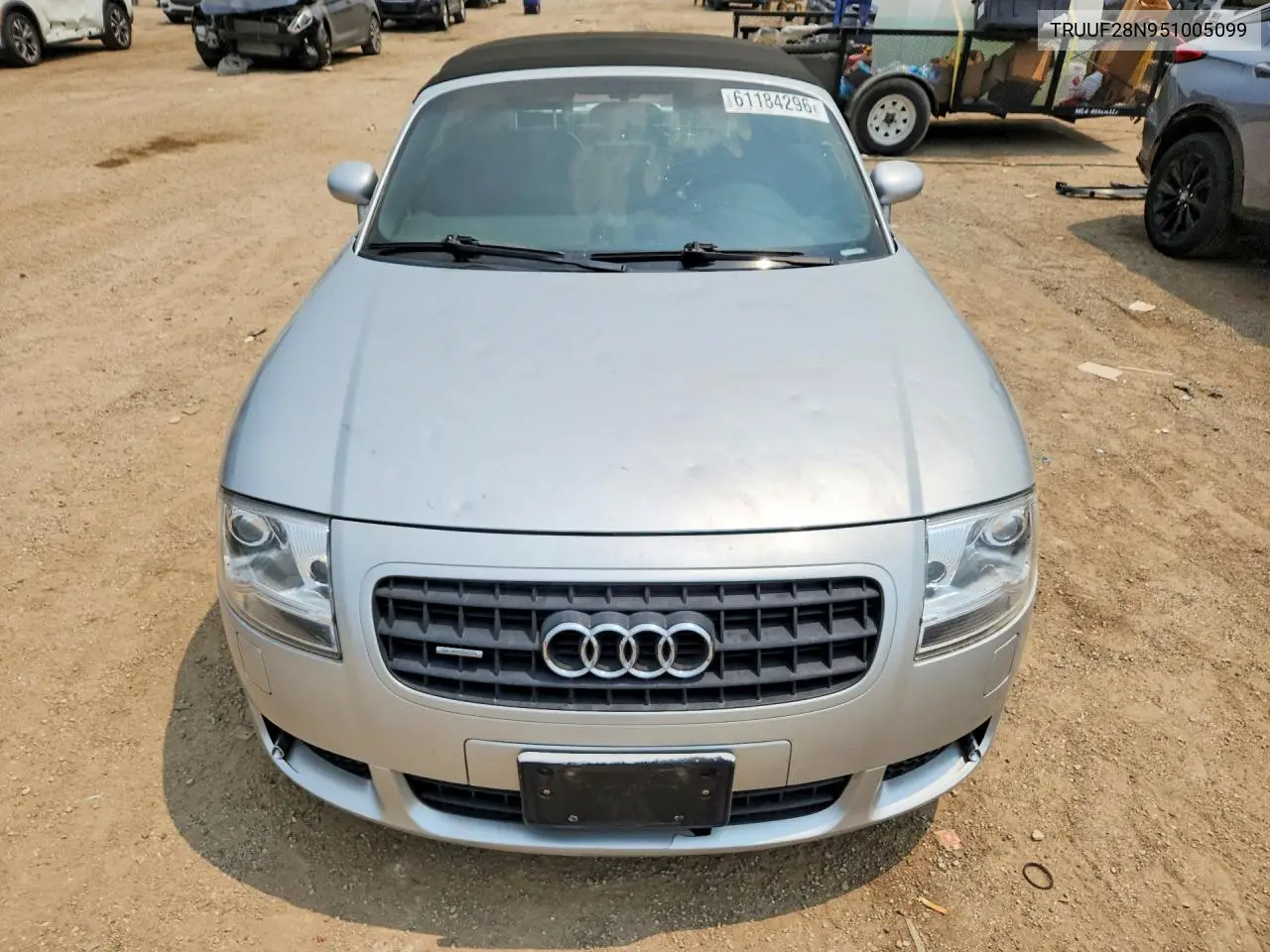 2005 Audi Tt 3.2 VIN: TRUUF28N951005099 Lot: 61184296