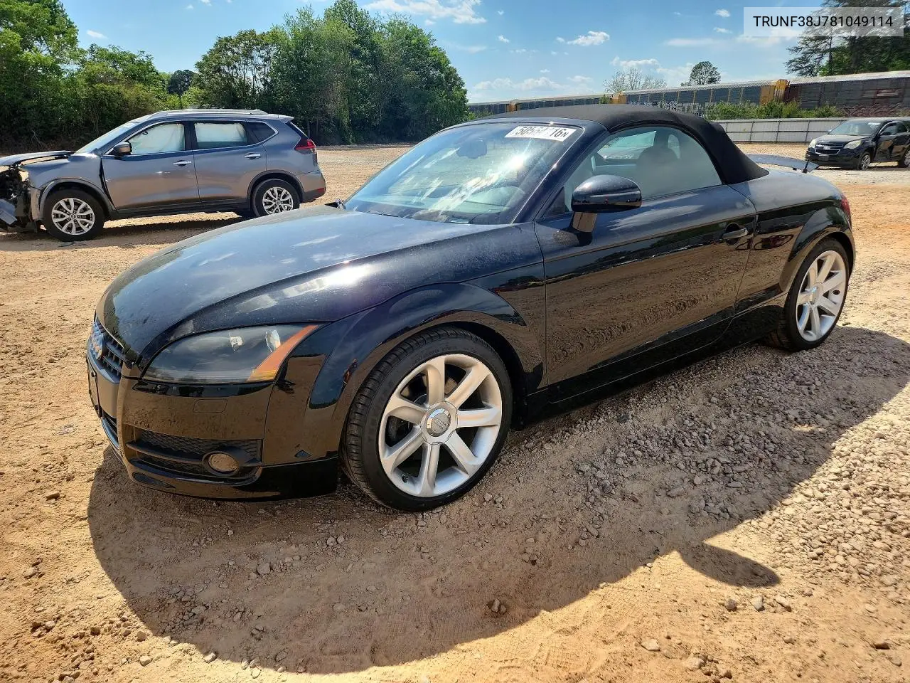 2008 Audi Tt 2.0T Premium VIN: TRUNF38J781049114 Lot: 50564116