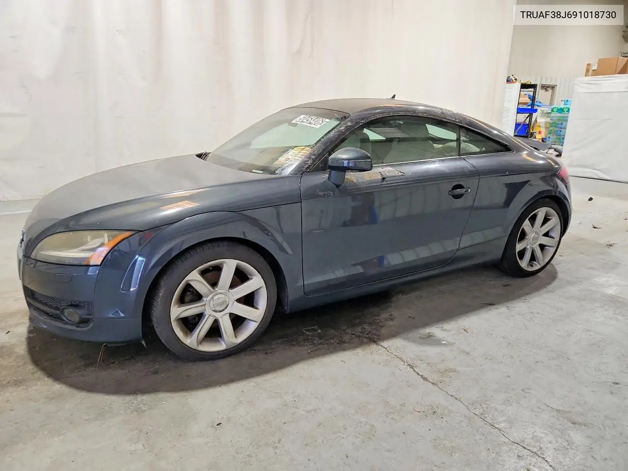 2009 Audi Tt VIN: TRUAF38J691018730 Lot: 50458406