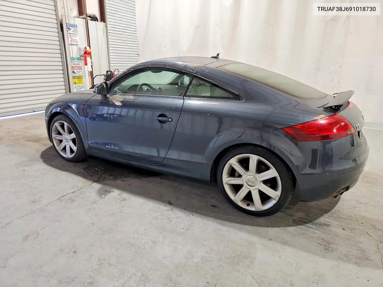 2009 Audi Tt VIN: TRUAF38J691018730 Lot: 50458406