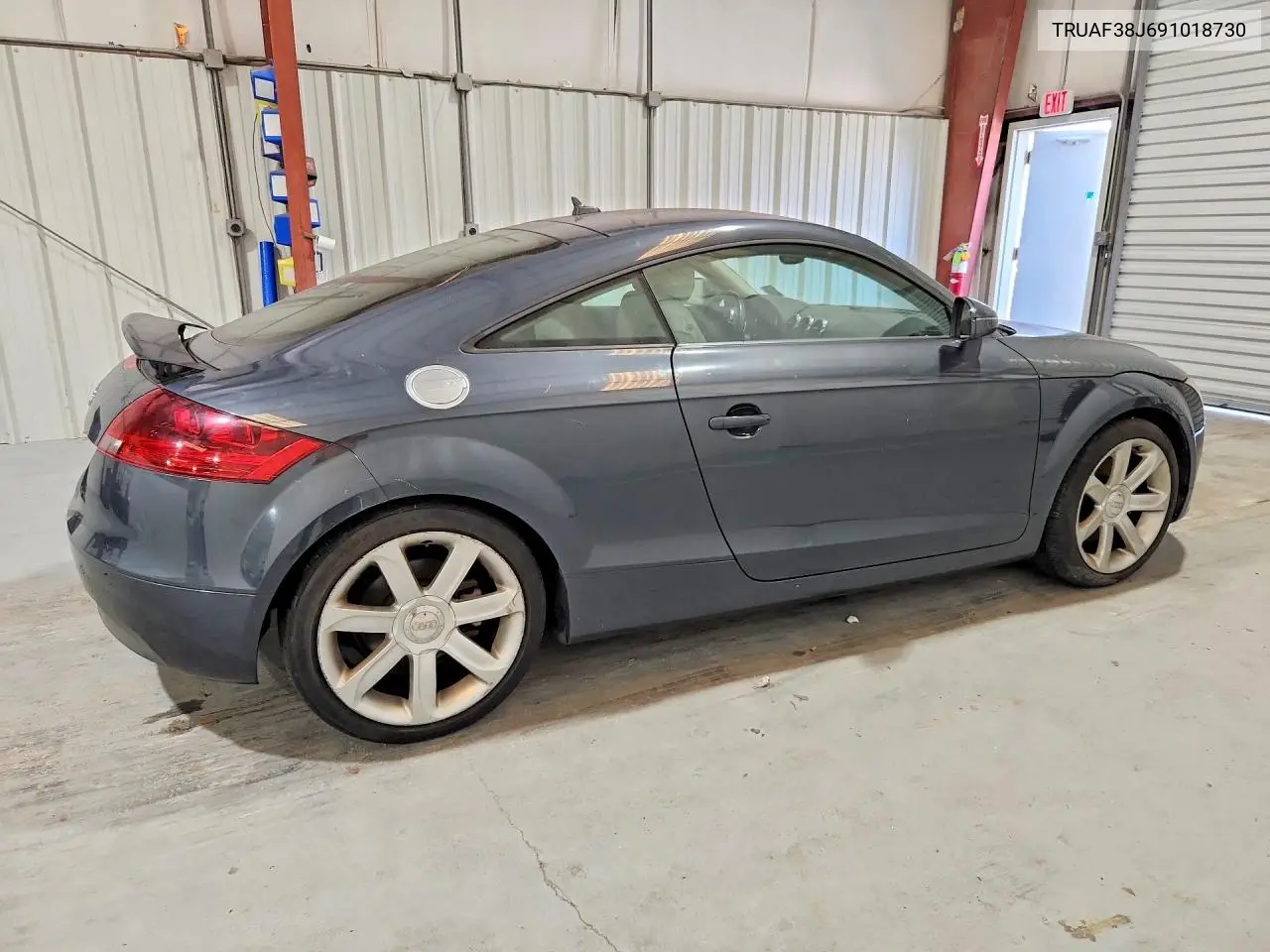 2009 Audi Tt VIN: TRUAF38J691018730 Lot: 50458406