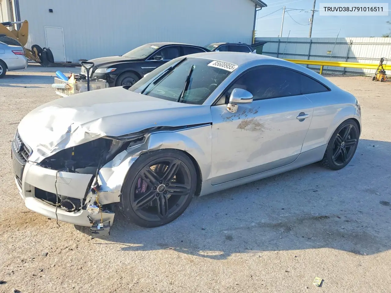 2009 Audi Tt VIN: TRUVD38J791016511 Lot: 85608955