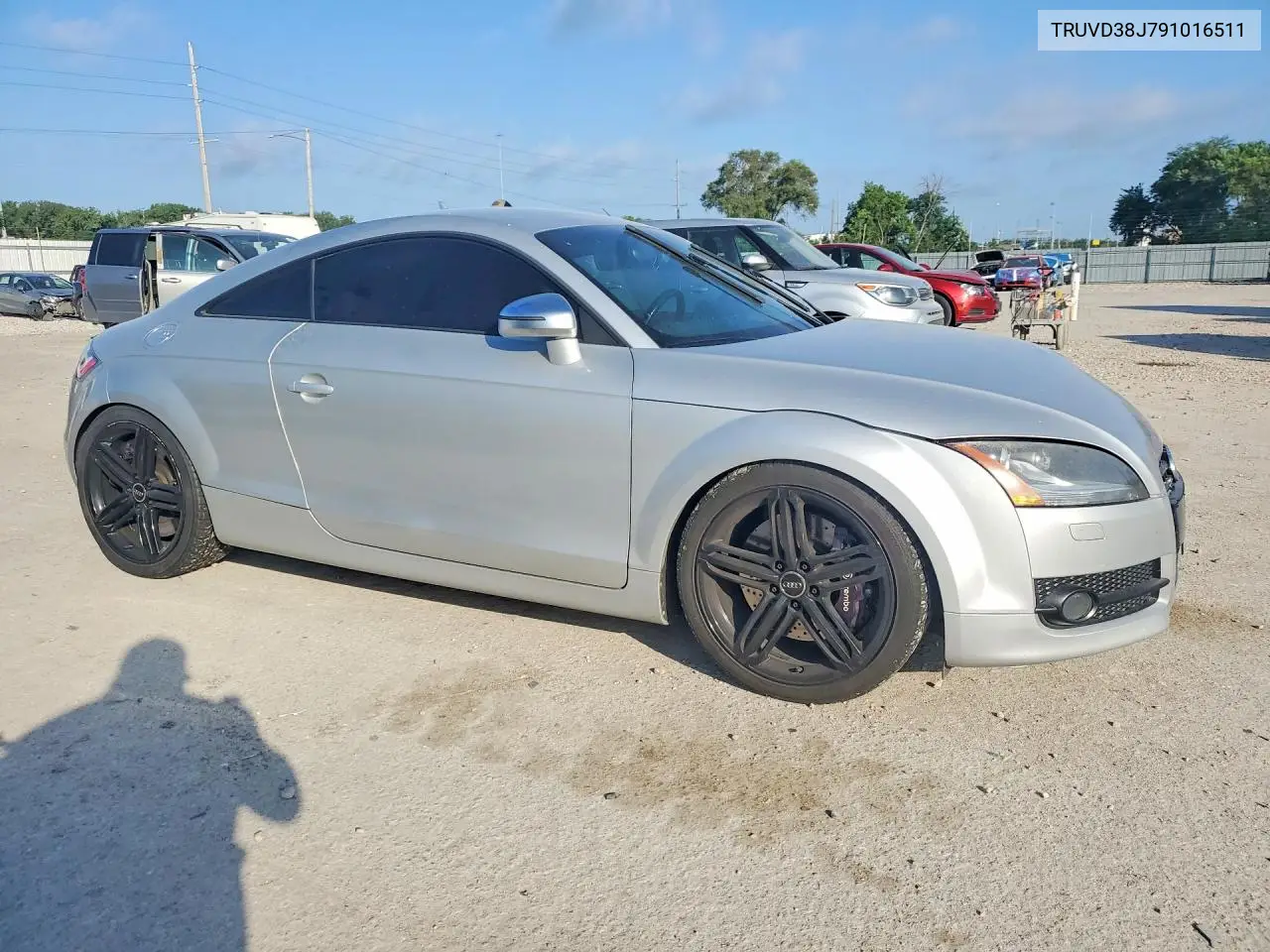 2009 Audi Tt VIN: TRUVD38J791016511 Lot: 85608955