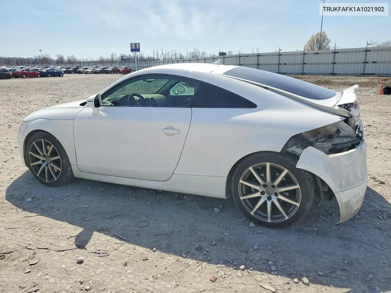 2010 Audi Tt Prestige VIN: TRUKFAFK1A1021902 Lot: 46931346