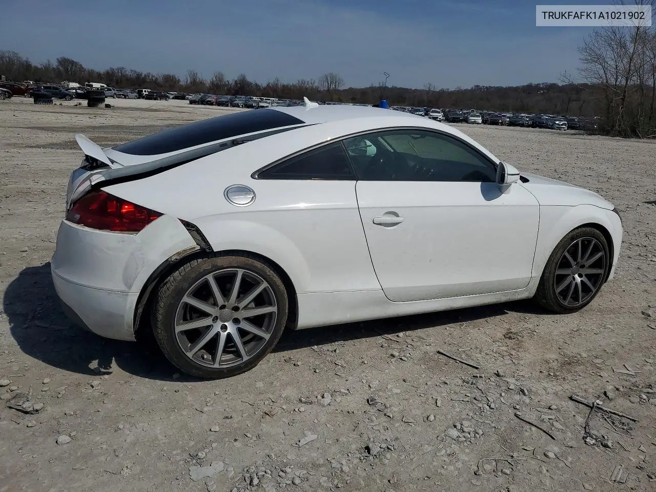 2010 Audi Tt Prestige VIN: TRUKFAFK1A1021902 Lot: 46931346
