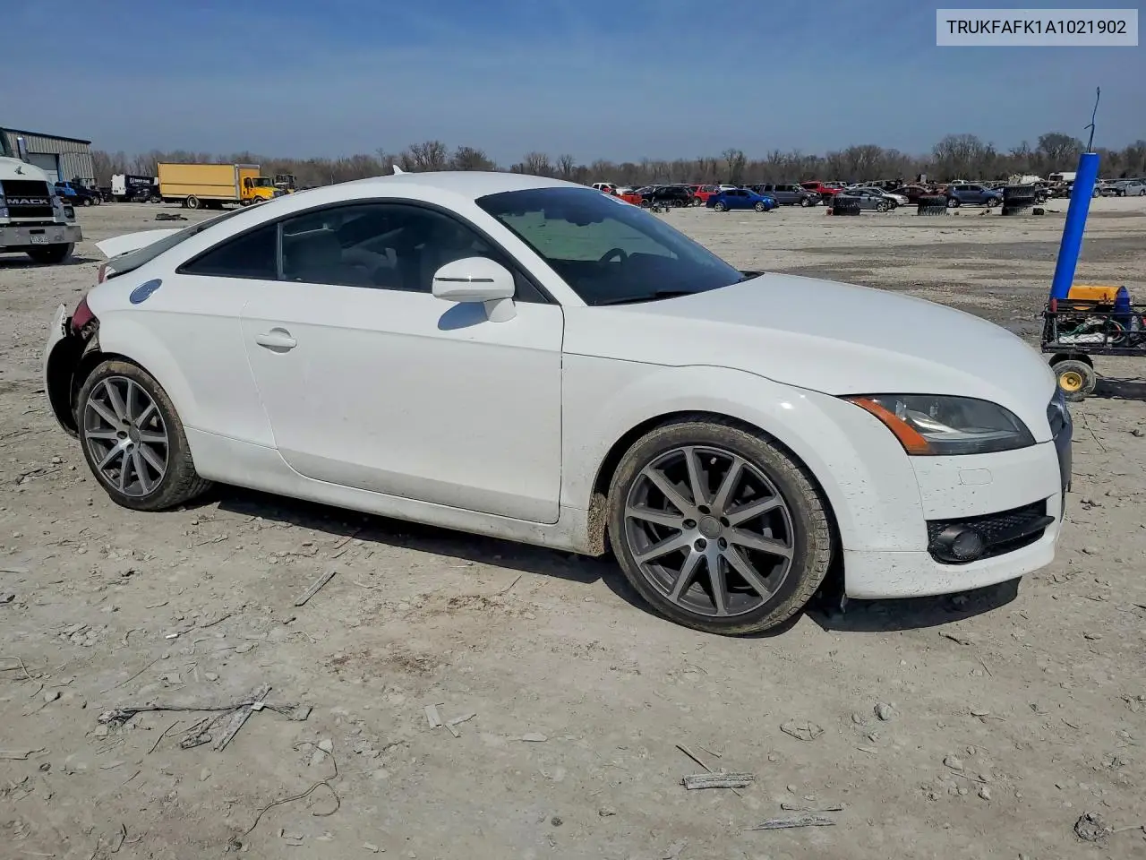 2010 Audi Tt Prestige VIN: TRUKFAFK1A1021902 Lot: 46931346