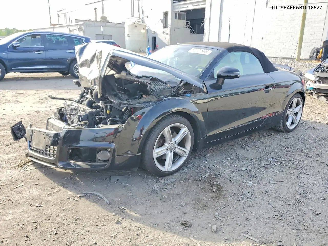 2011 Audi Tt Premium VIN: TRUSFAFK6B1018527 Lot: 50122666