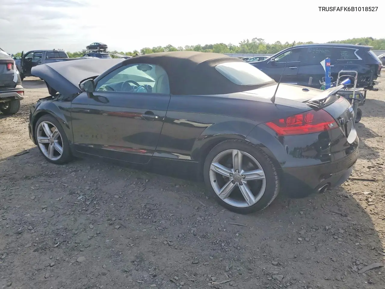 2011 Audi Tt Premium VIN: TRUSFAFK6B1018527 Lot: 50122666