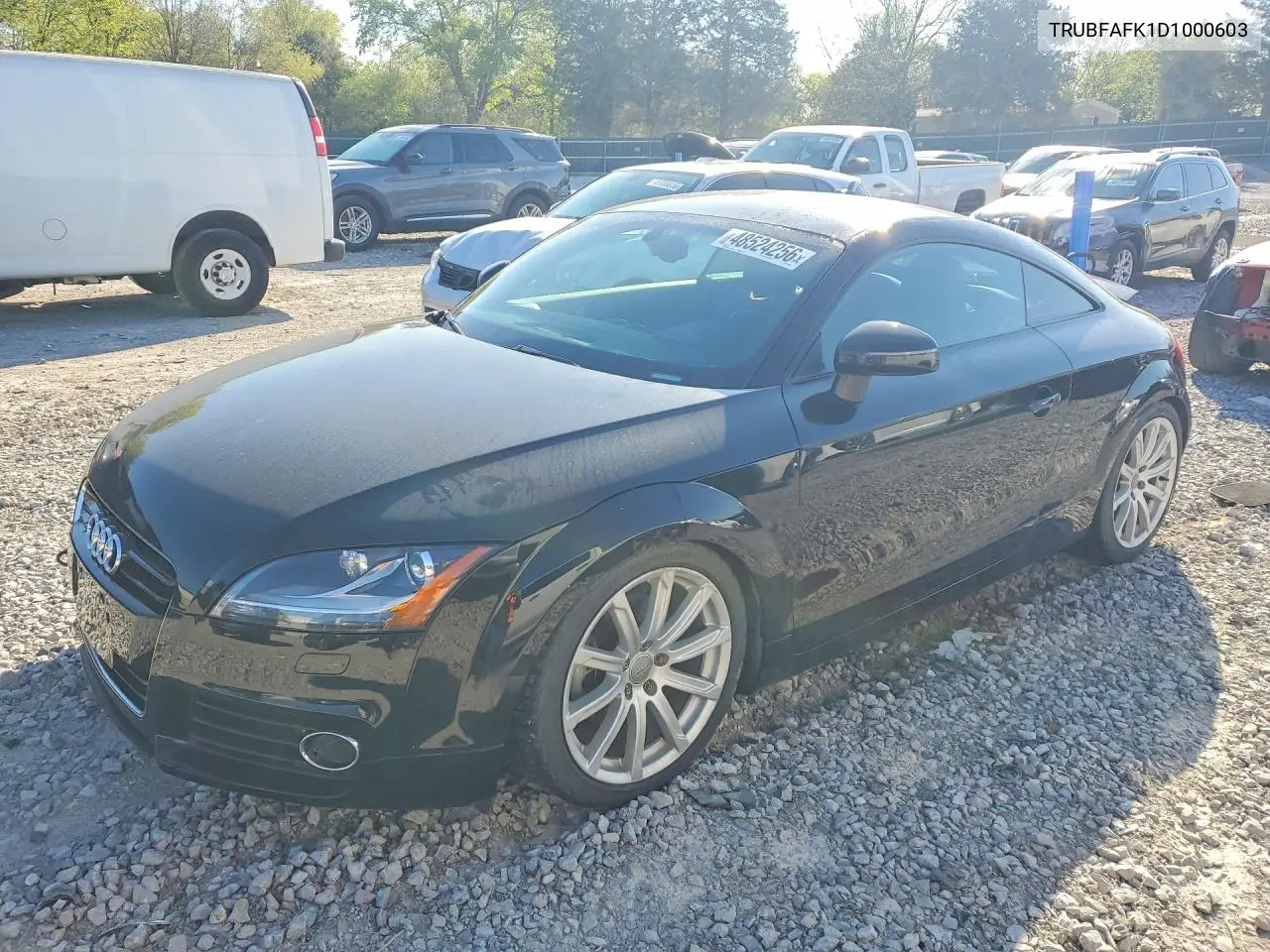 2013 Audi Tt Premium Plus VIN: TRUBFAFK1D1000603 Lot: 48524256
