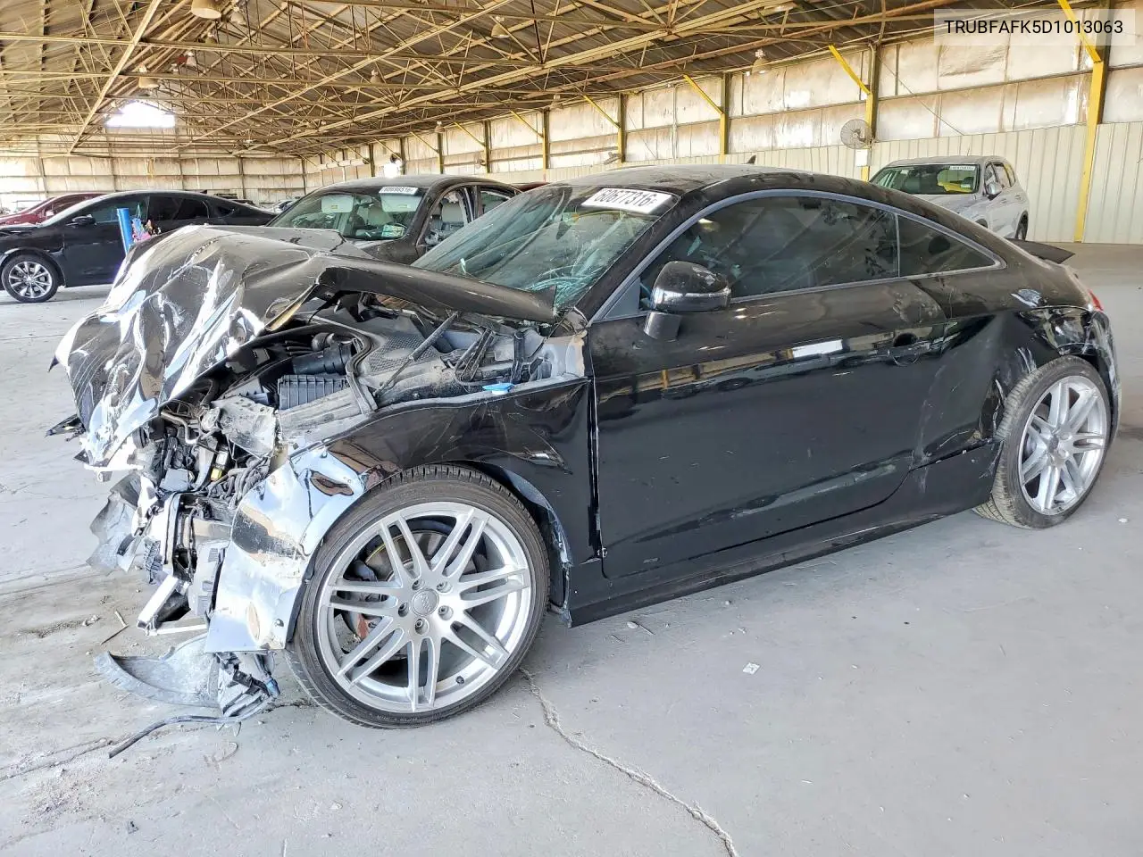 2013 Audi Tt Premium Plus VIN: TRUBFAFK5D1013063 Lot: 60677316