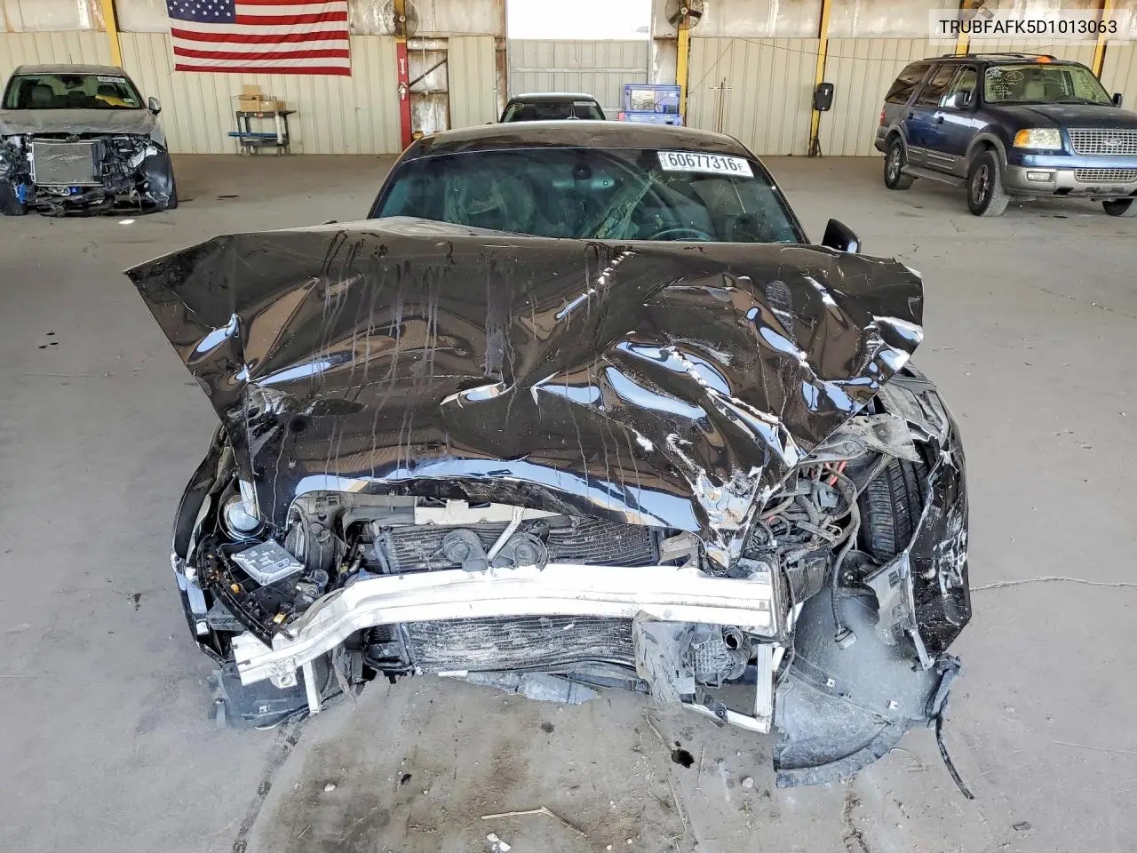 2013 Audi Tt Premium Plus VIN: TRUBFAFK5D1013063 Lot: 60677316