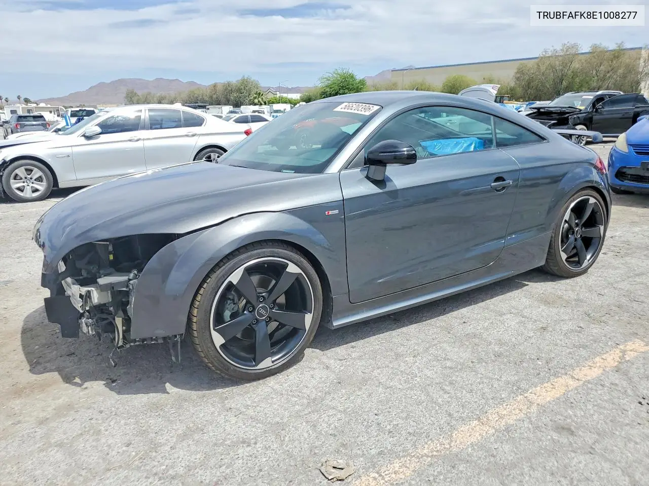 2014 Audi Tt Premium Plus VIN: TRUBFAFK8E1008277 Lot: 56620396
