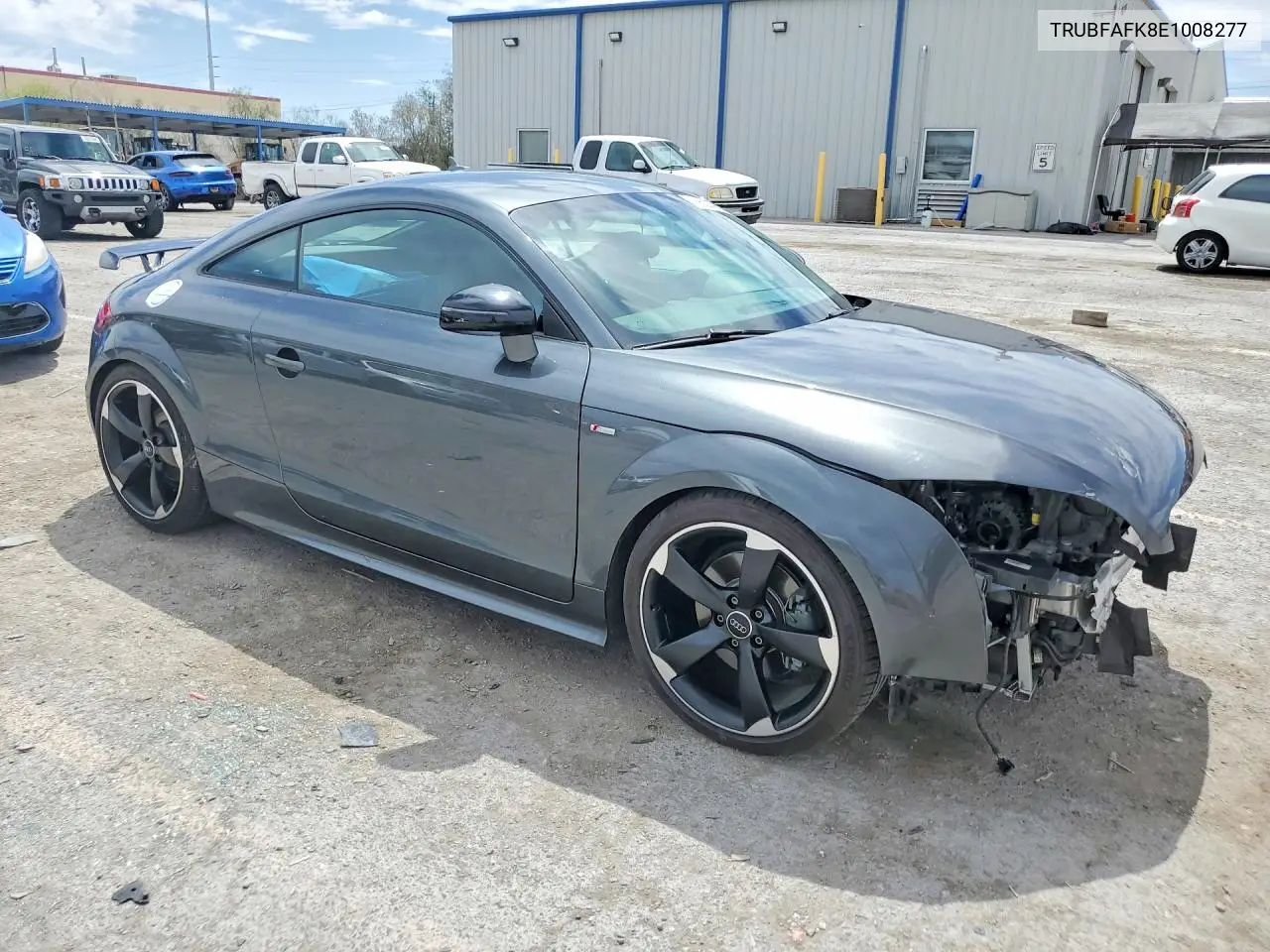 2014 Audi Tt Premium Plus VIN: TRUBFAFK8E1008277 Lot: 56620396