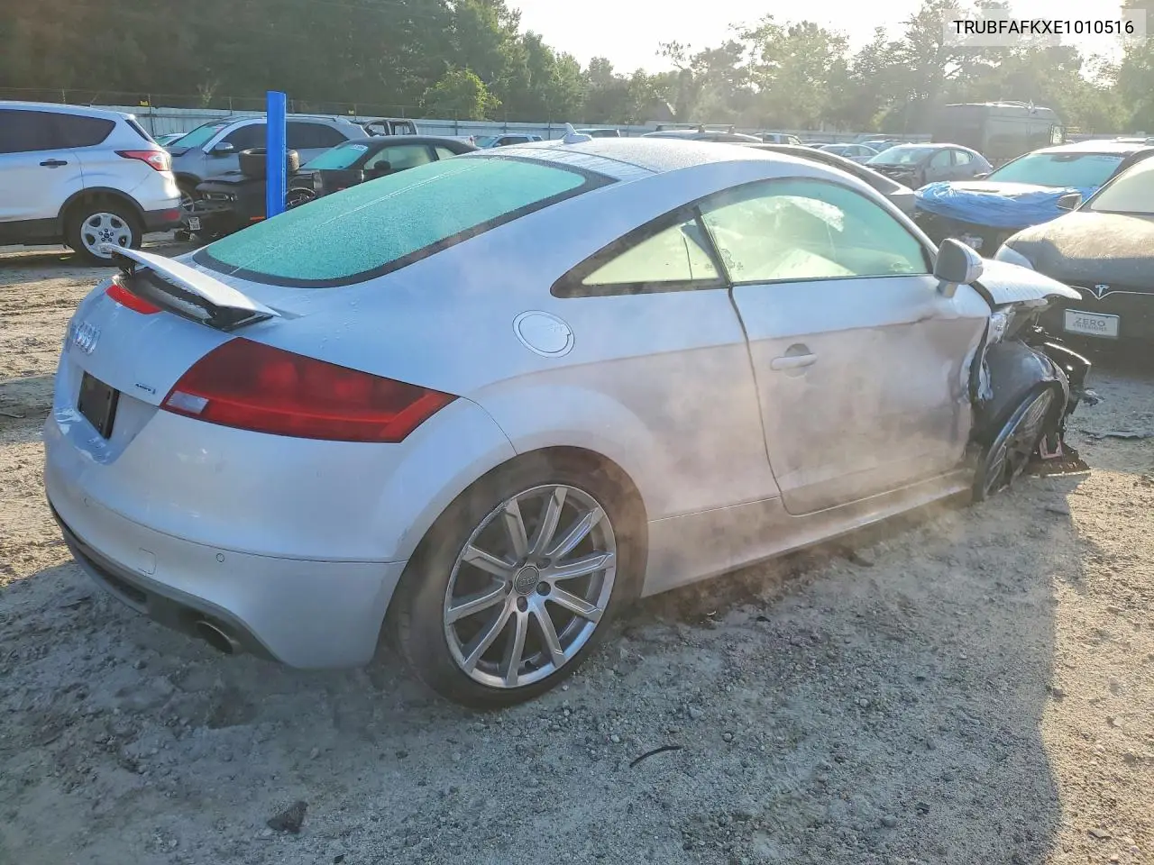2014 Audi Tt Premium Plus VIN: TRUBFAFKXE1010516 Lot: 59078316