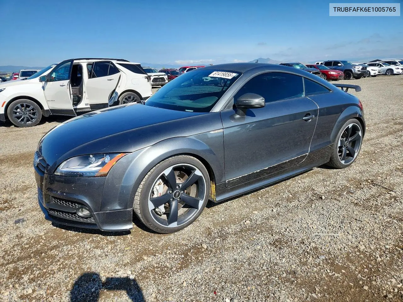 2014 Audi Tt Premium Plus VIN: TRUBFAFK6E1005765 Lot: 61419856