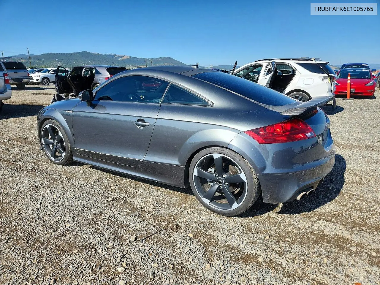 2014 Audi Tt Premium Plus VIN: TRUBFAFK6E1005765 Lot: 61419856