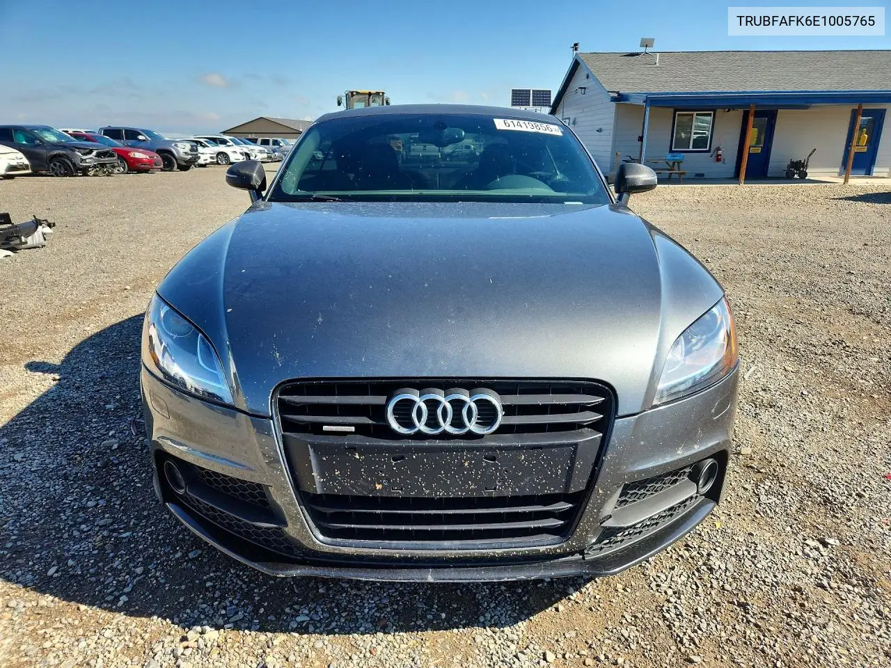 2014 Audi Tt Premium Plus VIN: TRUBFAFK6E1005765 Lot: 61419856