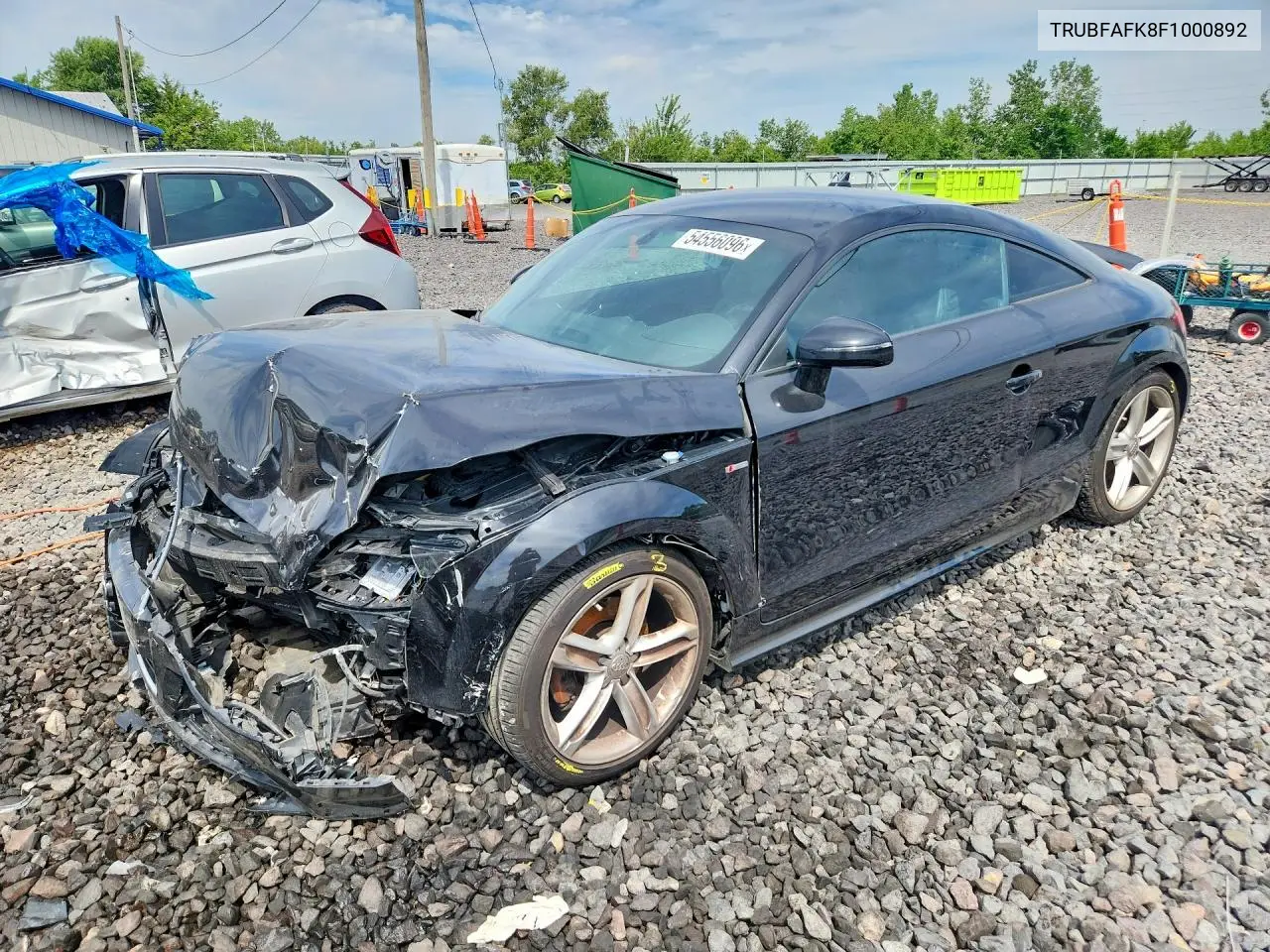 2015 Audi Tt VIN: TRUBFAFK8F1000892 Lot: 54556096