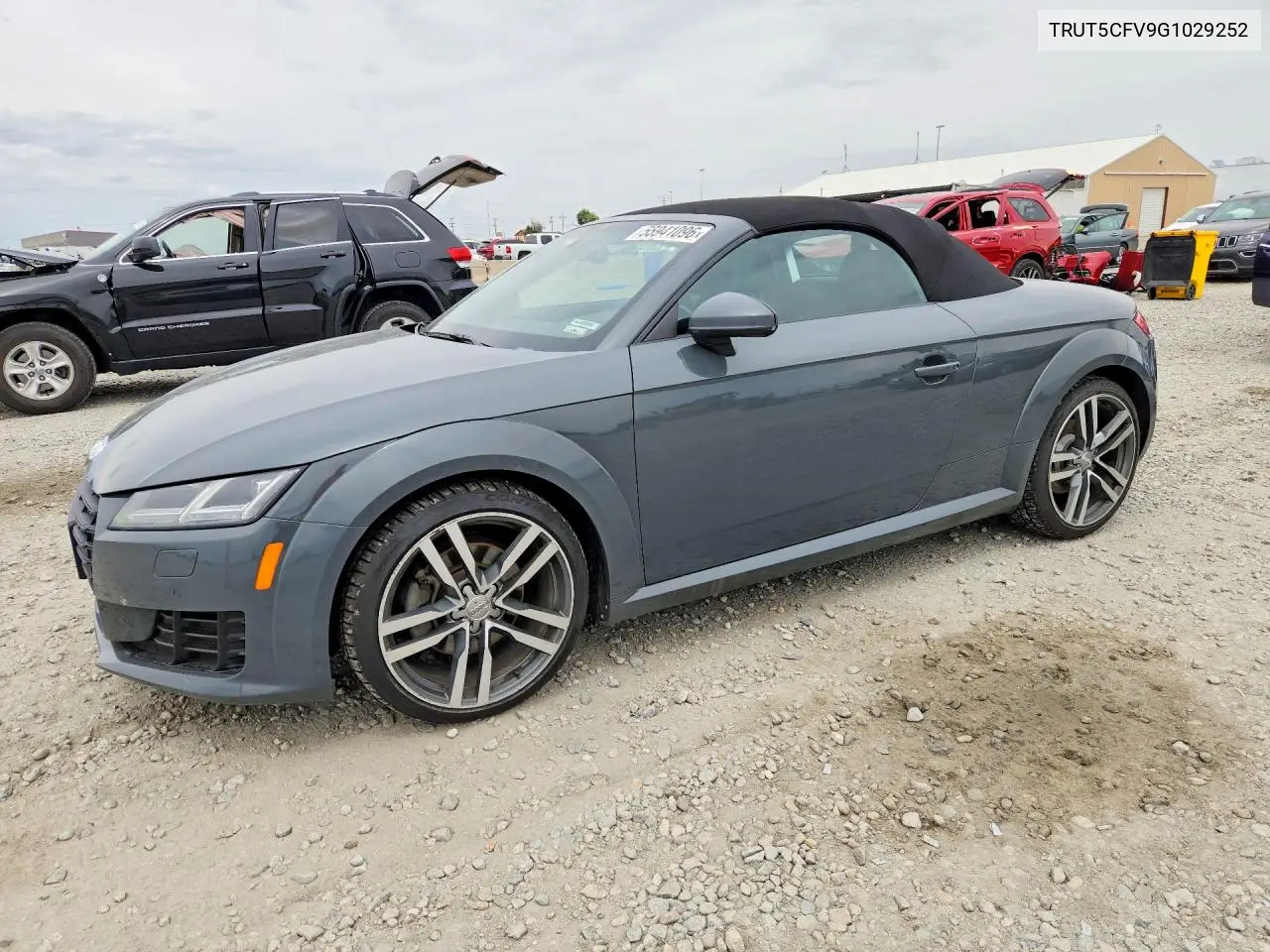 2016 Audi Tt VIN: TRUT5CFV9G1029252 Lot: 55941096
