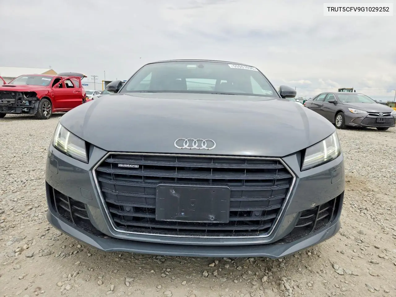 2016 Audi Tt VIN: TRUT5CFV9G1029252 Lot: 55941096