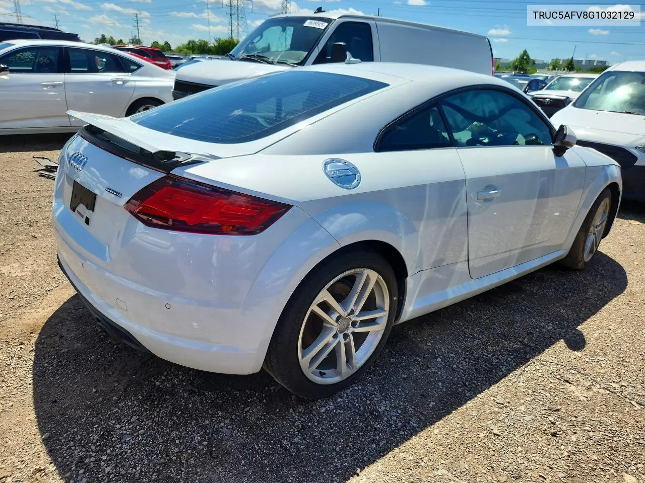 2016 Audi Tt VIN: TRUC5AFV8G1032129 Lot: 57051176