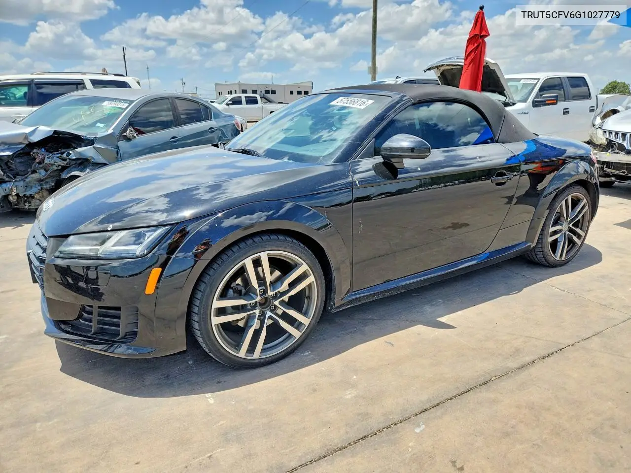 2016 Audi Tt VIN: TRUT5CFV6G1027779 Lot: 57556816