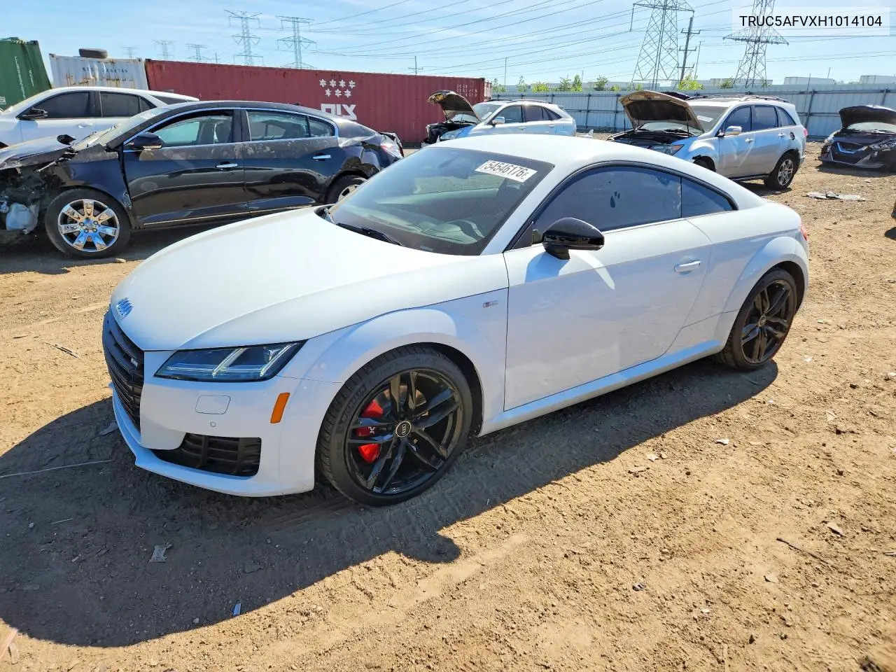 2017 Audi Tt VIN: TRUC5AFVXH1014104 Lot: 54546176