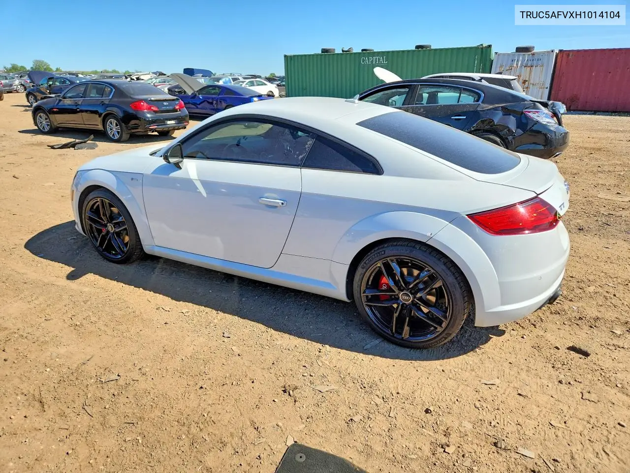 2017 Audi Tt VIN: TRUC5AFVXH1014104 Lot: 54546176
