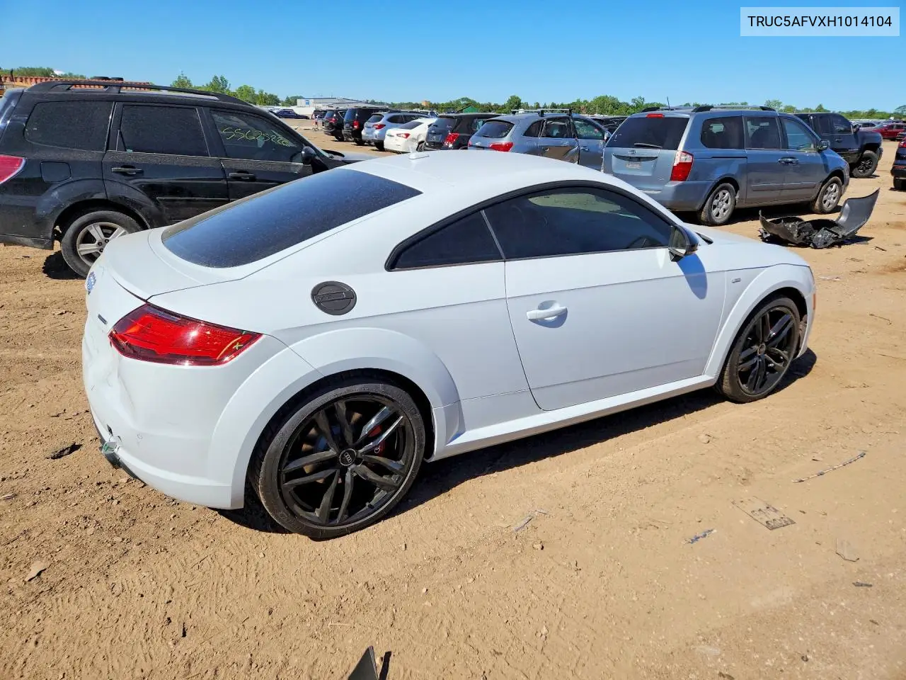 2017 Audi Tt VIN: TRUC5AFVXH1014104 Lot: 54546176
