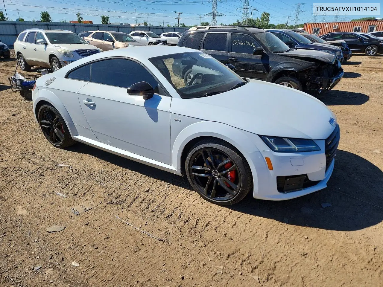 2017 Audi Tt VIN: TRUC5AFVXH1014104 Lot: 54546176