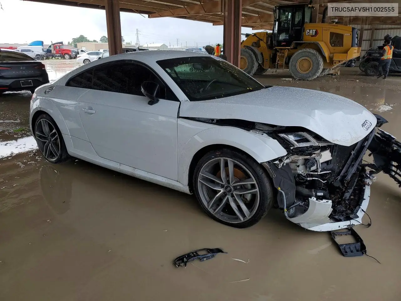 2017 Audi Tt VIN: TRUC5AFV5H1002555 Lot: 57748286