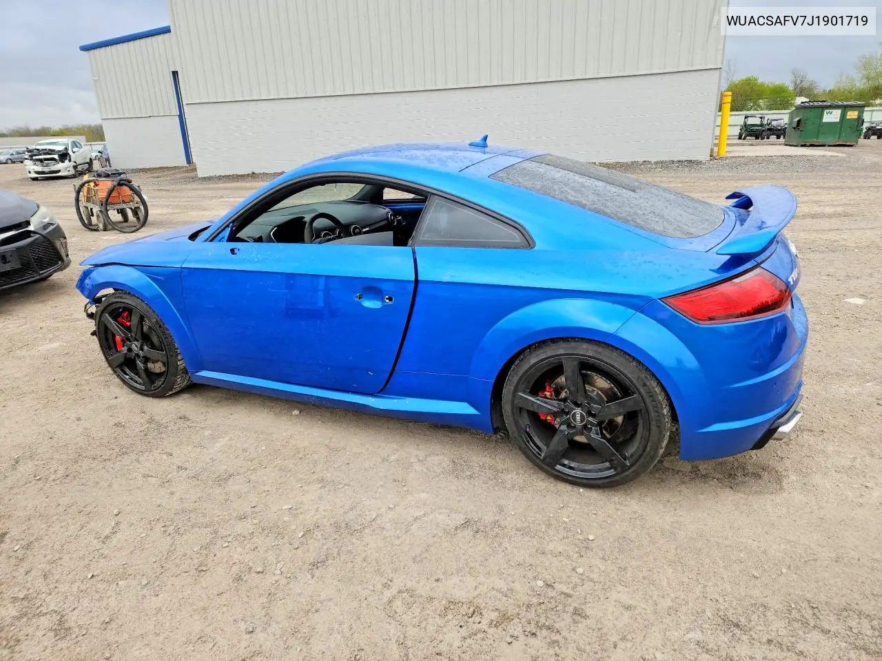 2018 Audi Tt Rs VIN: WUACSAFV7J1901719 Lot: 53074586