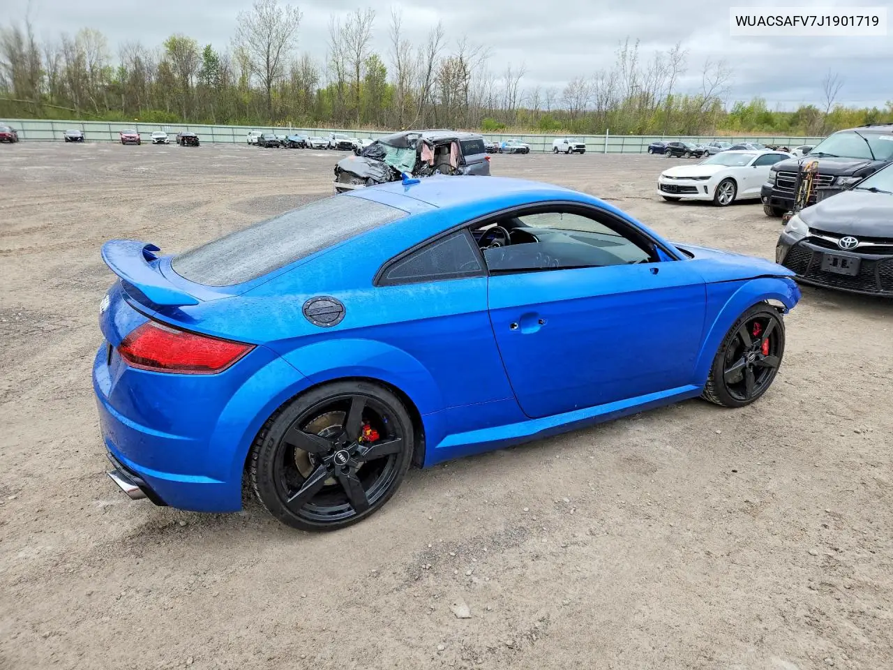 2018 Audi Tt Rs VIN: WUACSAFV7J1901719 Lot: 53074586
