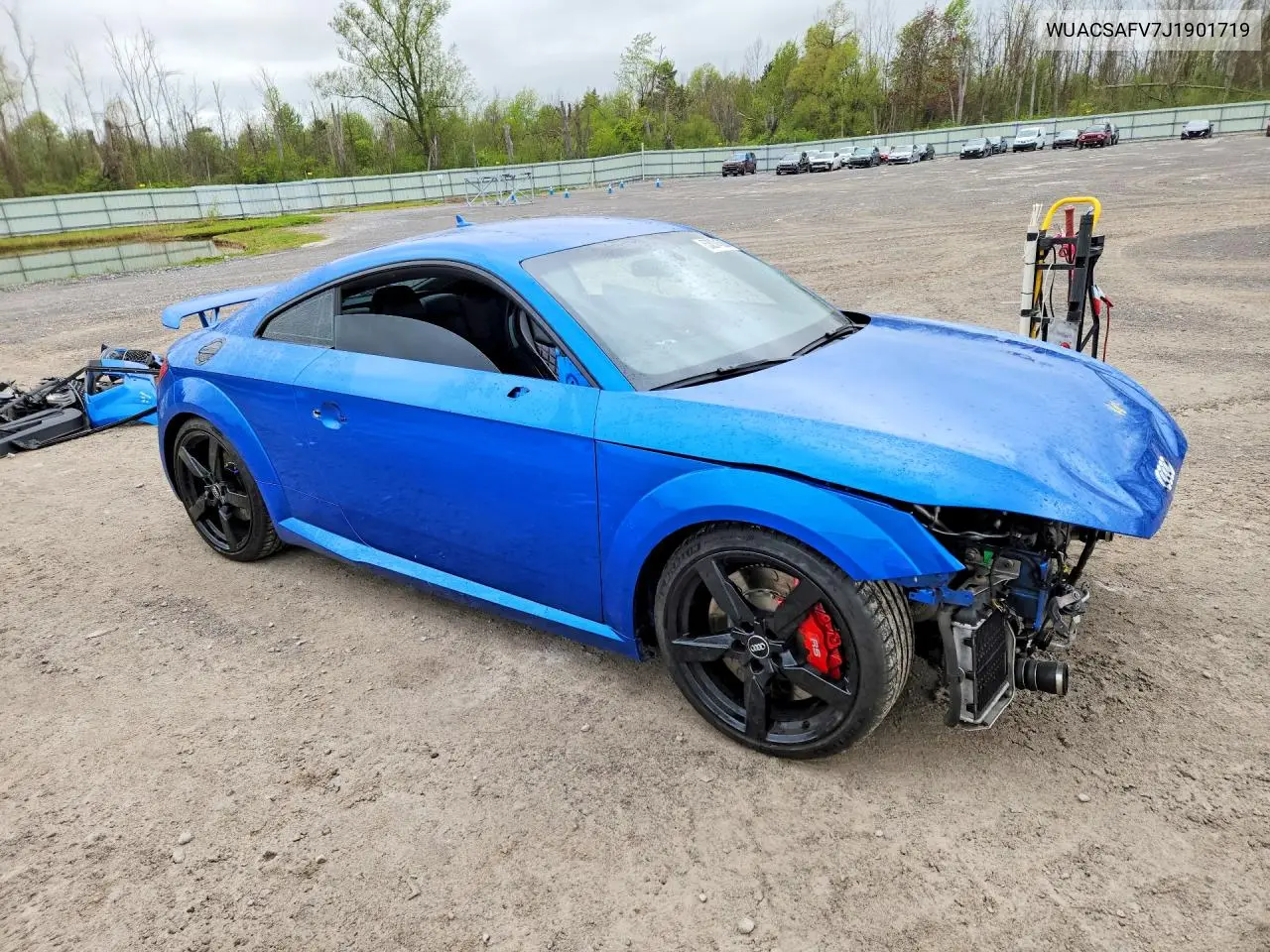 2018 Audi Tt Rs VIN: WUACSAFV7J1901719 Lot: 53074586