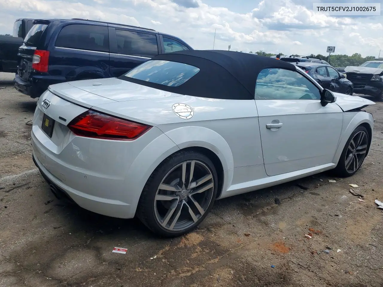 2018 Audi Tt VIN: TRUT5CFV2J1002675 Lot: 55422826
