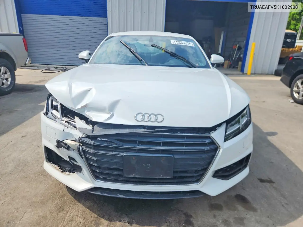 2019 Audi Tt VIN: TRUAEAFV5K1002988 Lot: 56839276