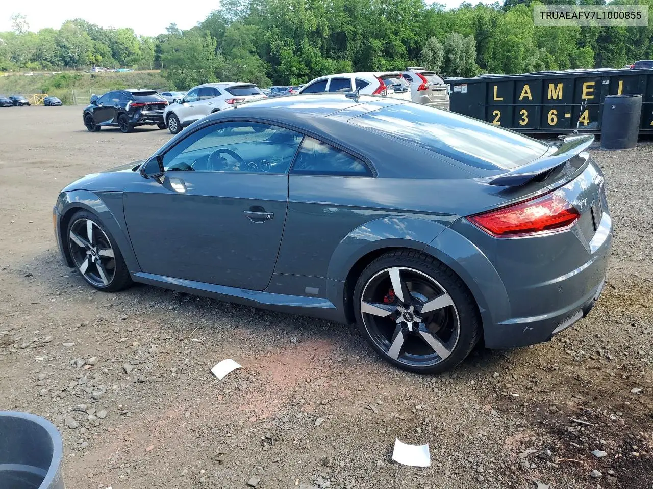 2020 Audi Tt VIN: TRUAEAFV7L1000855 Lot: 57643946
