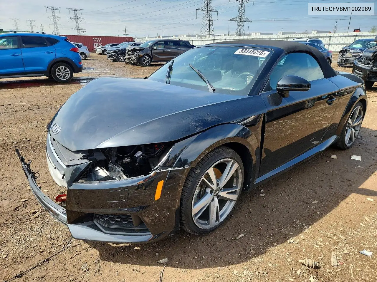 2021 Audi Tt VIN: TRUTECFV8M1002989 Lot: 50048226