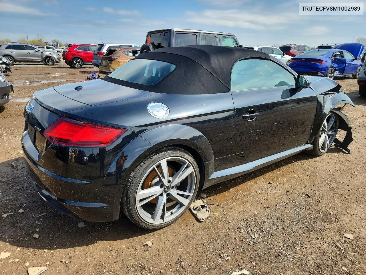 2021 Audi Tt VIN: TRUTECFV8M1002989 Lot: 50048226
