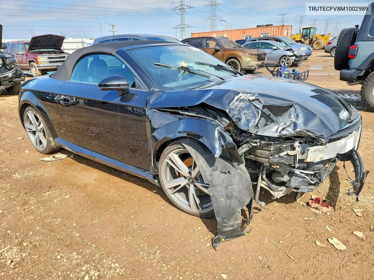 2021 Audi Tt VIN: TRUTECFV8M1002989 Lot: 50048226