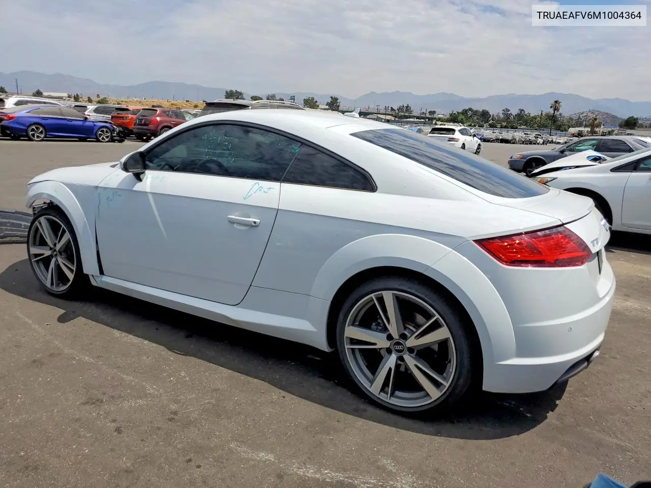 2021 Audi Tt VIN: TRUAEAFV6M1004364 Lot: 61795596