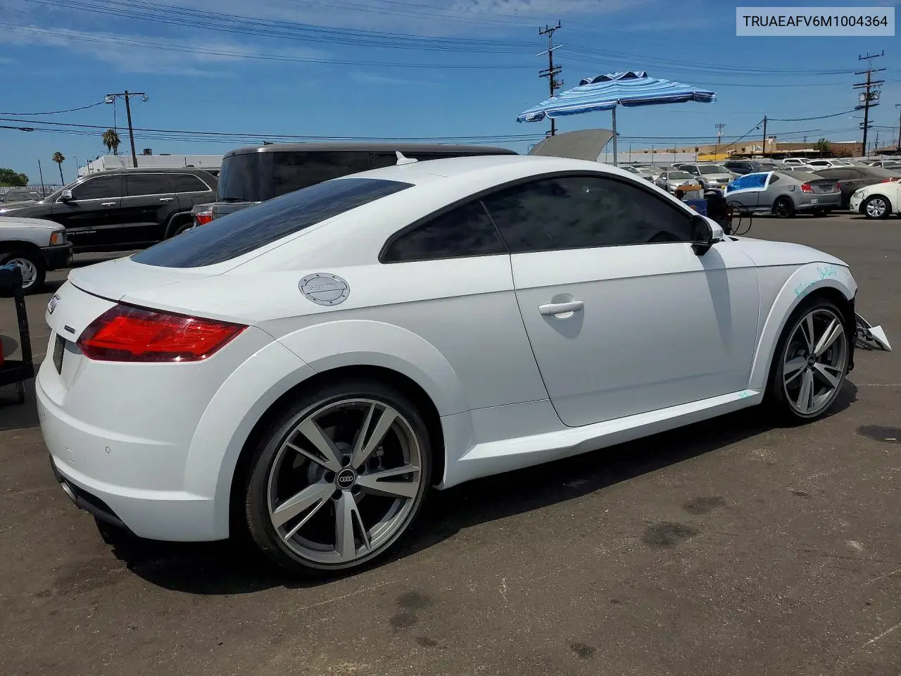 2021 Audi Tt VIN: TRUAEAFV6M1004364 Lot: 61795596