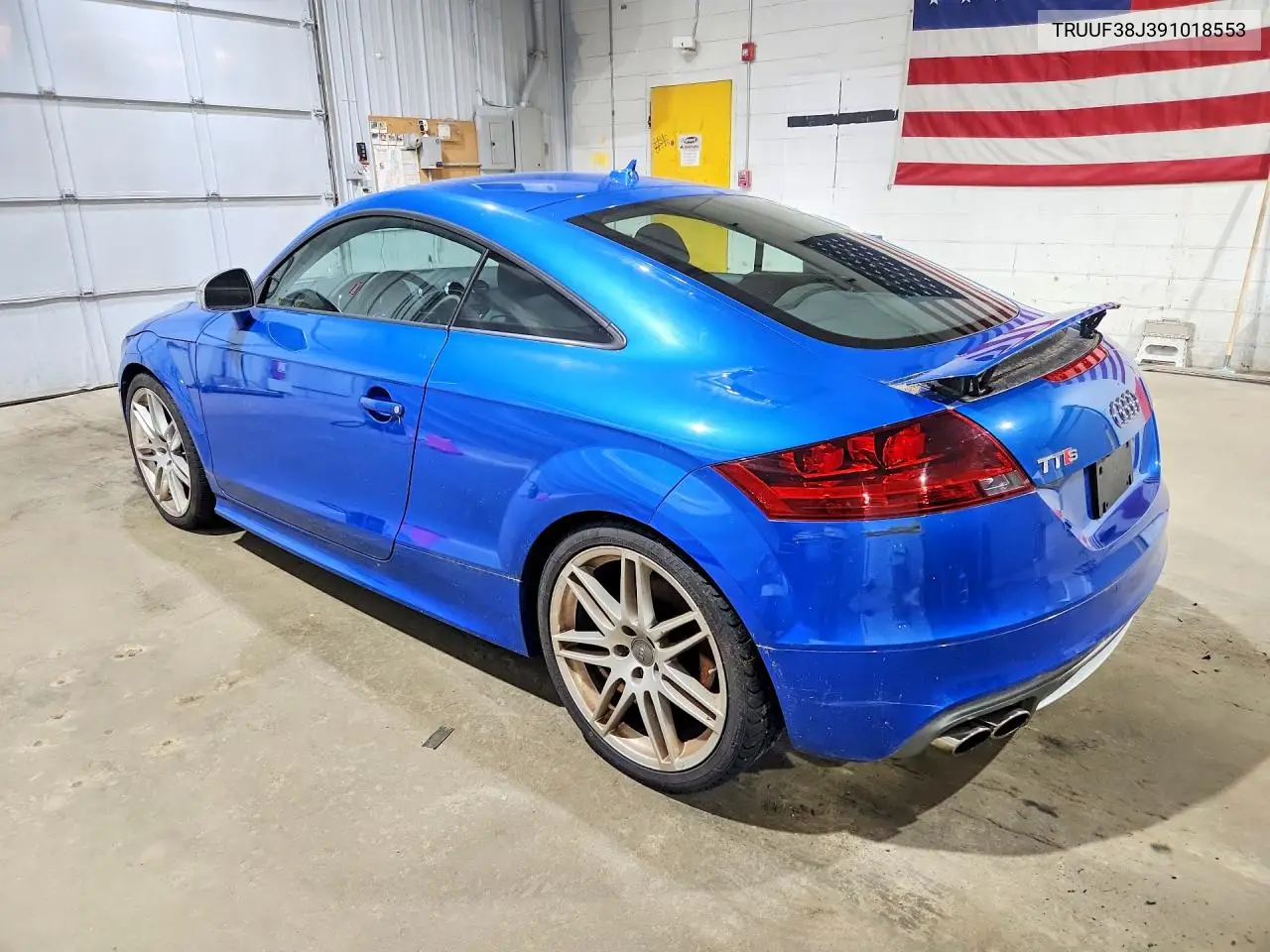 2009 Audi Tts VIN: TRUUF38J391018553 Lot: 54804076