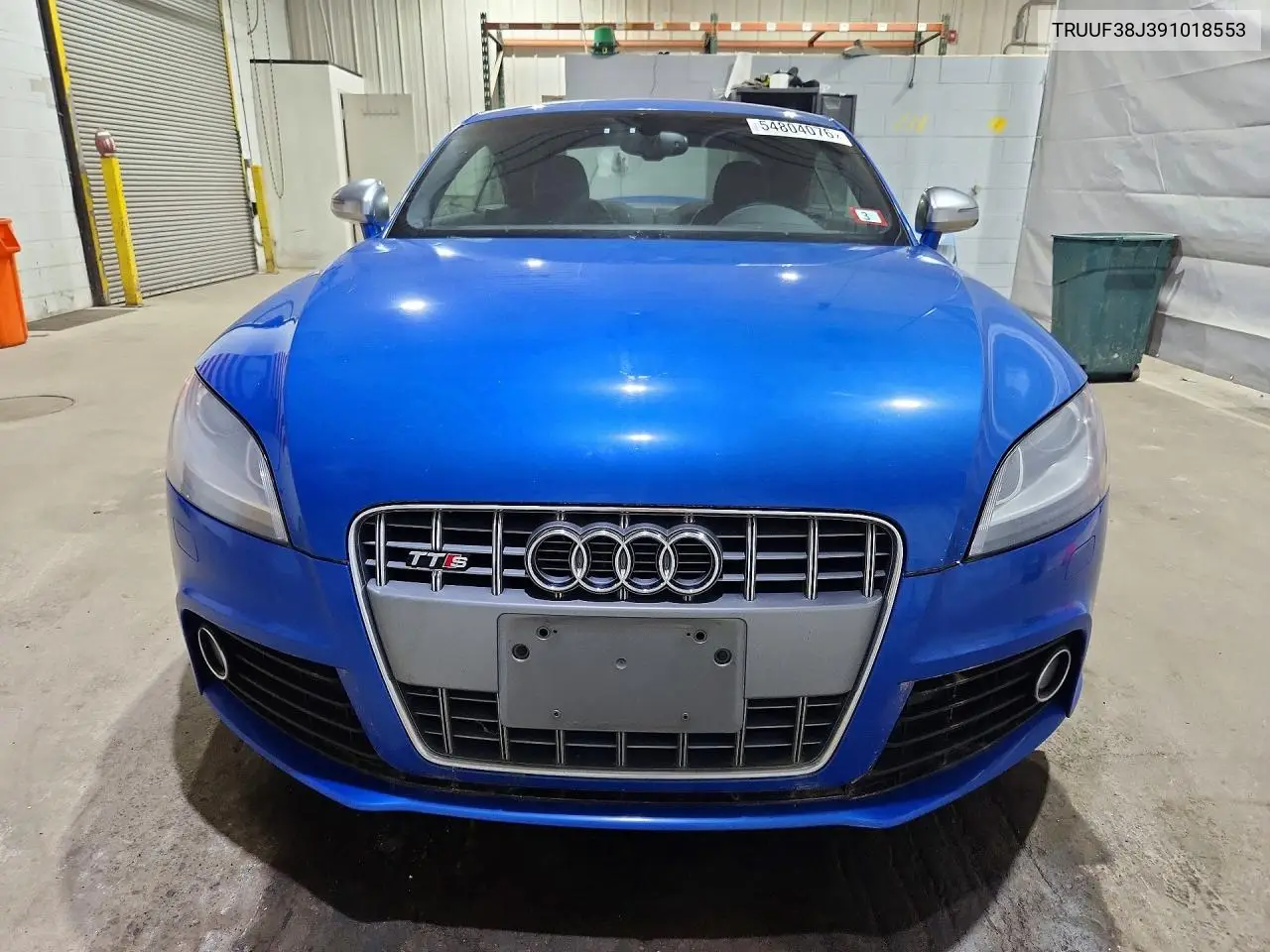 2009 Audi Tts VIN: TRUUF38J391018553 Lot: 54804076