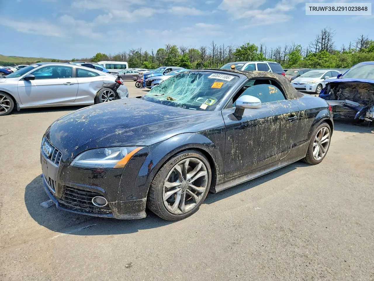 2009 Audi Tts VIN: TRUWF38J291023848 Lot: 60841186