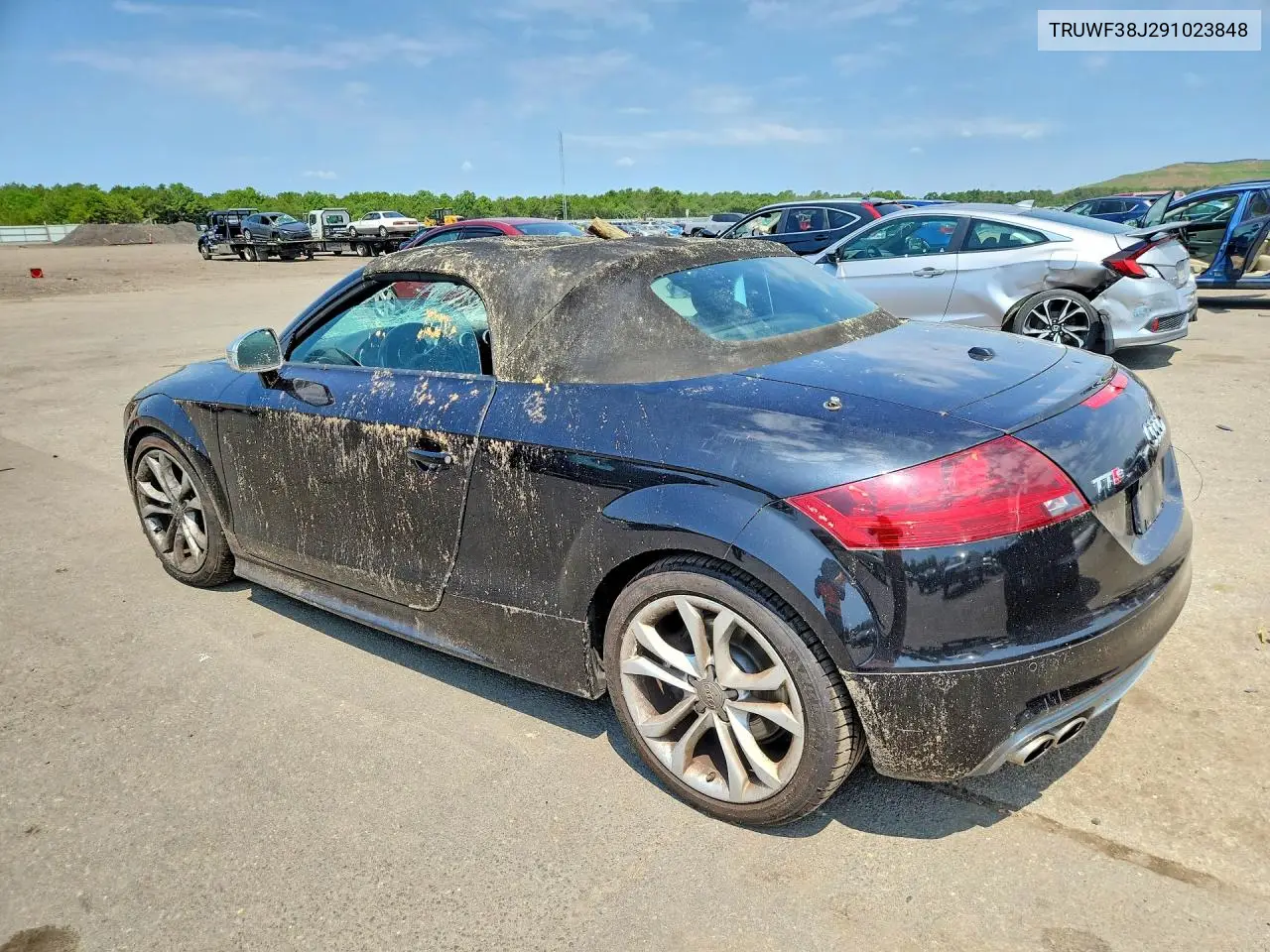 2009 Audi Tts VIN: TRUWF38J291023848 Lot: 60841186