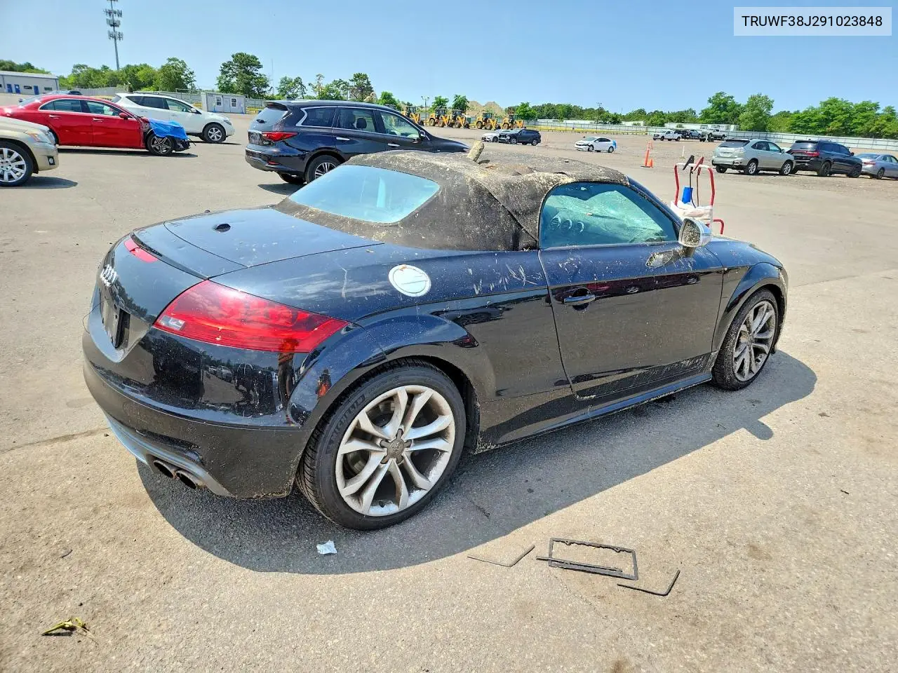 2009 Audi Tts VIN: TRUWF38J291023848 Lot: 60841186