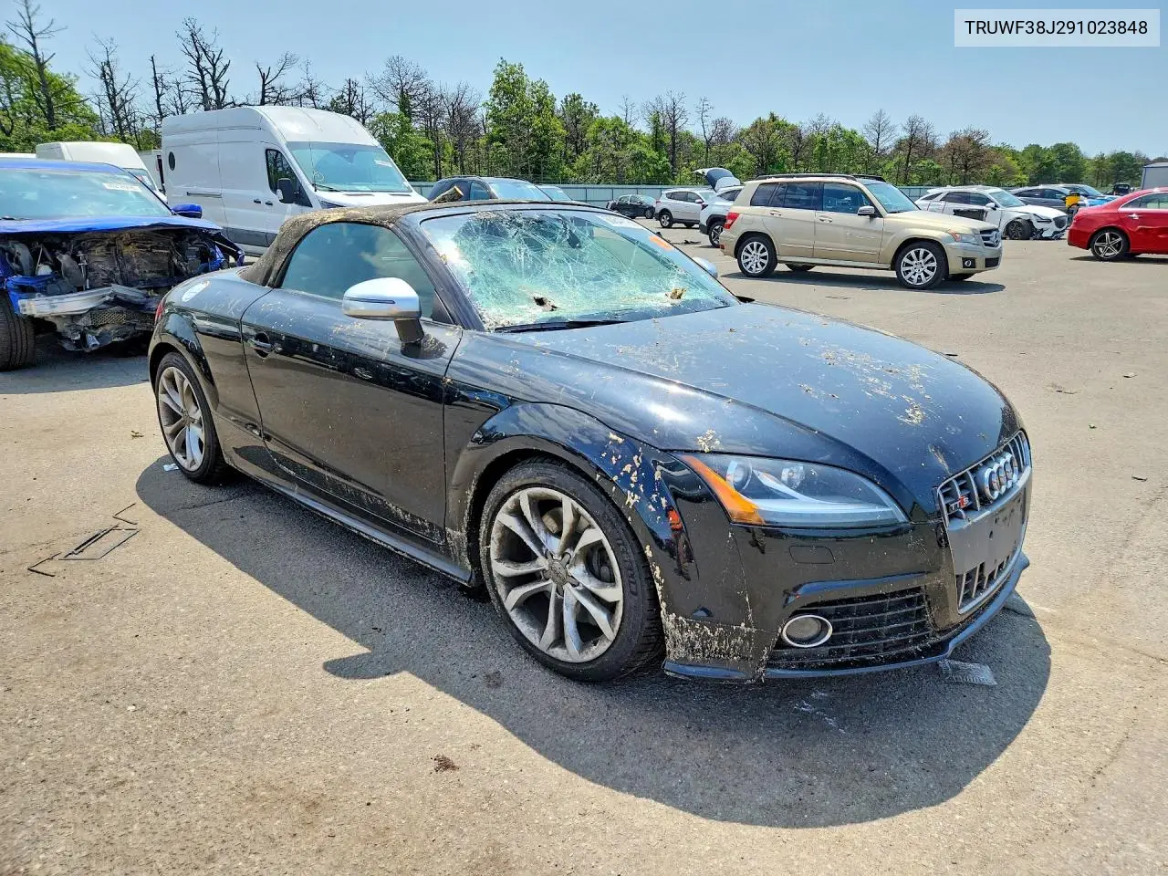 2009 Audi Tts VIN: TRUWF38J291023848 Lot: 60841186