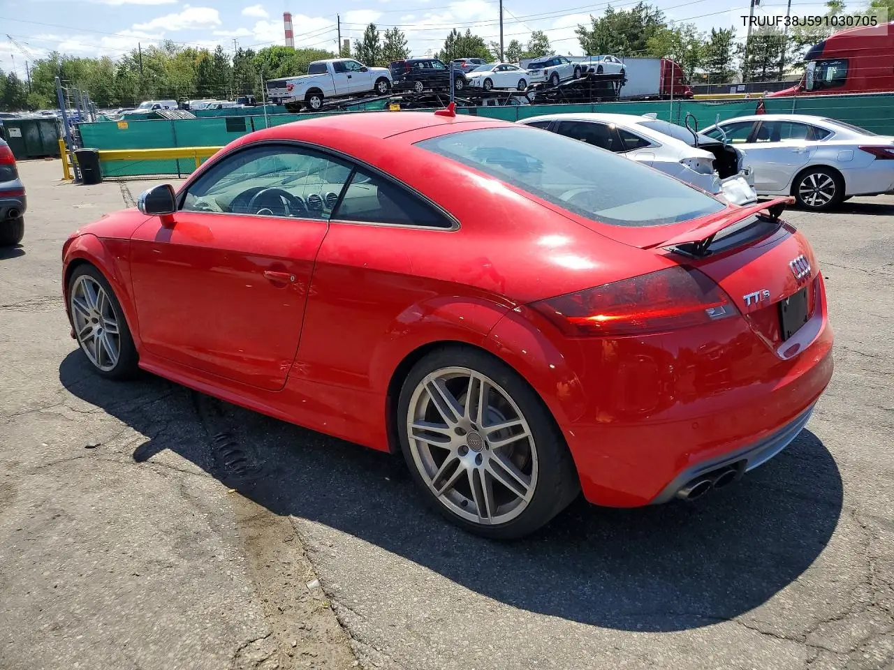 2009 Audi Tts VIN: TRUUF38J591030705 Lot: 61679256