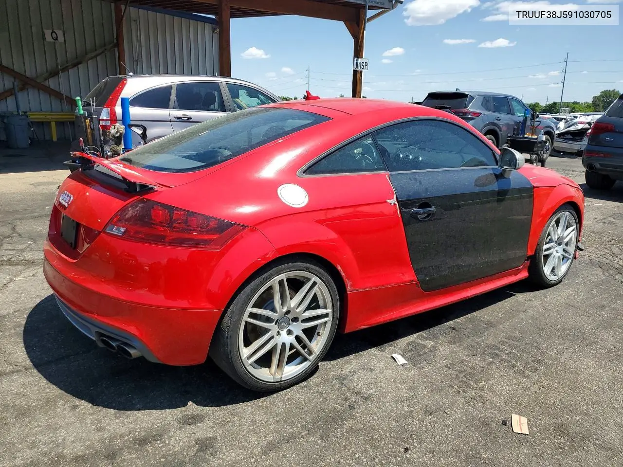 2009 Audi Tts VIN: TRUUF38J591030705 Lot: 61679256